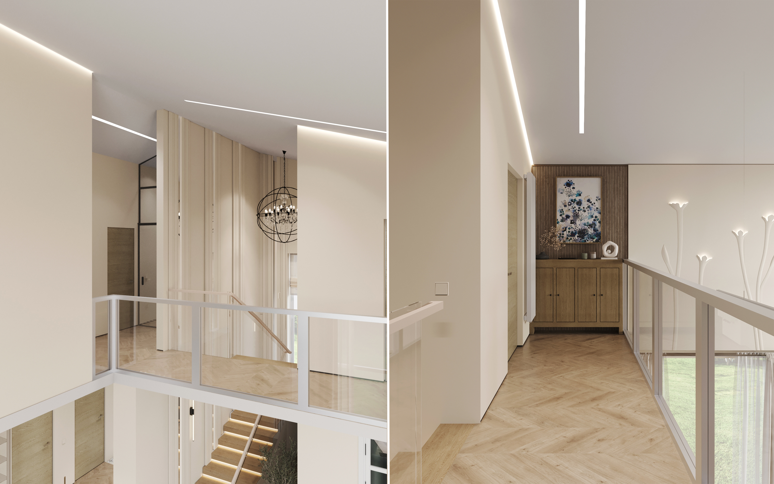 Kitchen | Living Room | Кухня | Гостиная-12