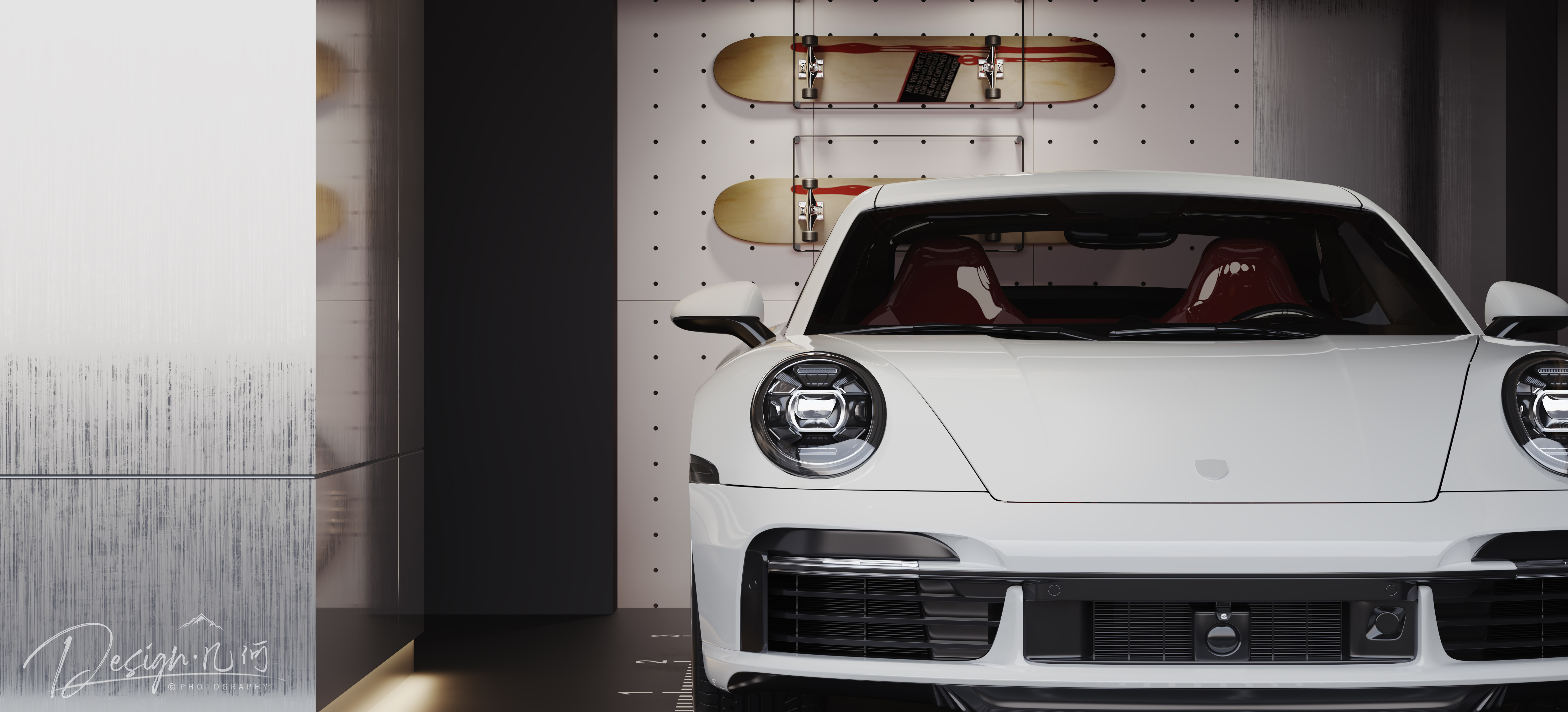 几何空间视觉表现 | 国建翠园现代客餐厅-26