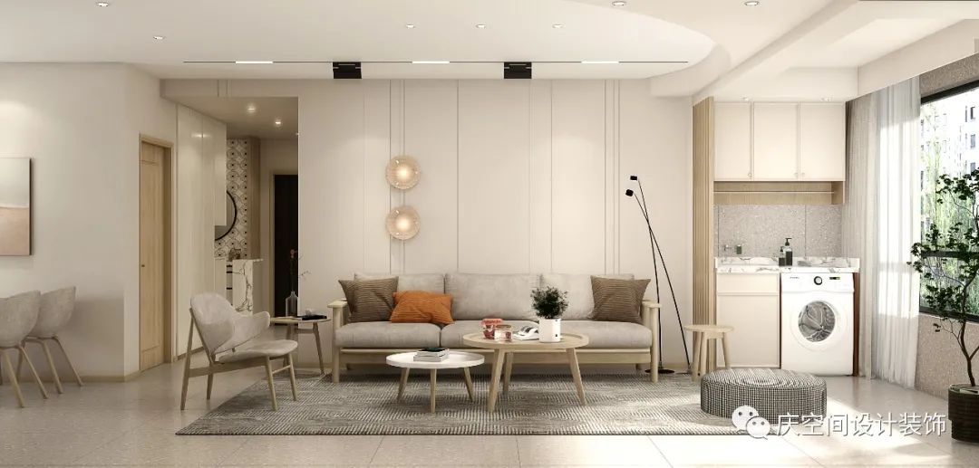 奶油系现代家居设计丨中国洛阳丨庆设计&禹果软装-26