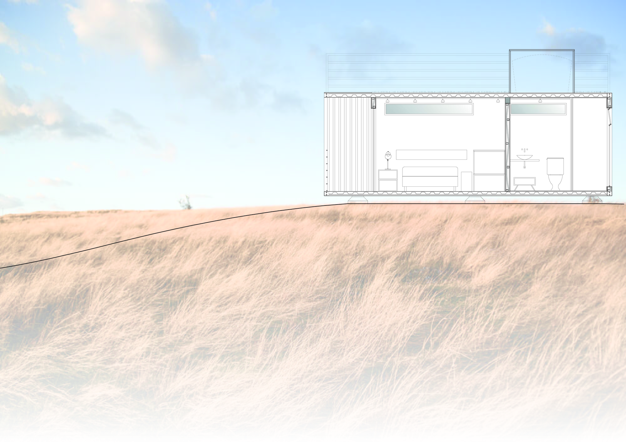 Cambará Container House / Estúdio Saymon Dall Alba+ Mégui Dal Bó Arquiteta-41