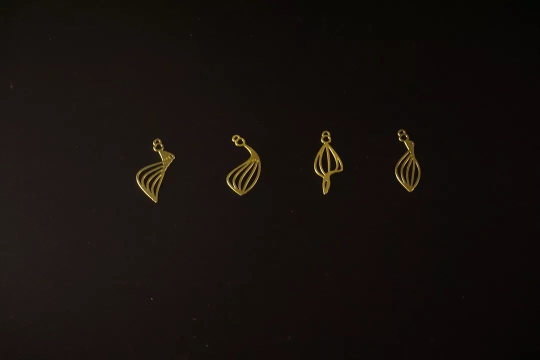 动态舞韵凝固于黄铜耳坠——造么【舞系列】-1