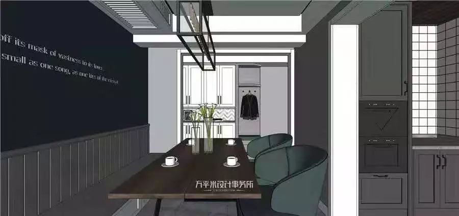 现代轻奢温馨家 | 方平米设计新作,小菠萝三口之家-114