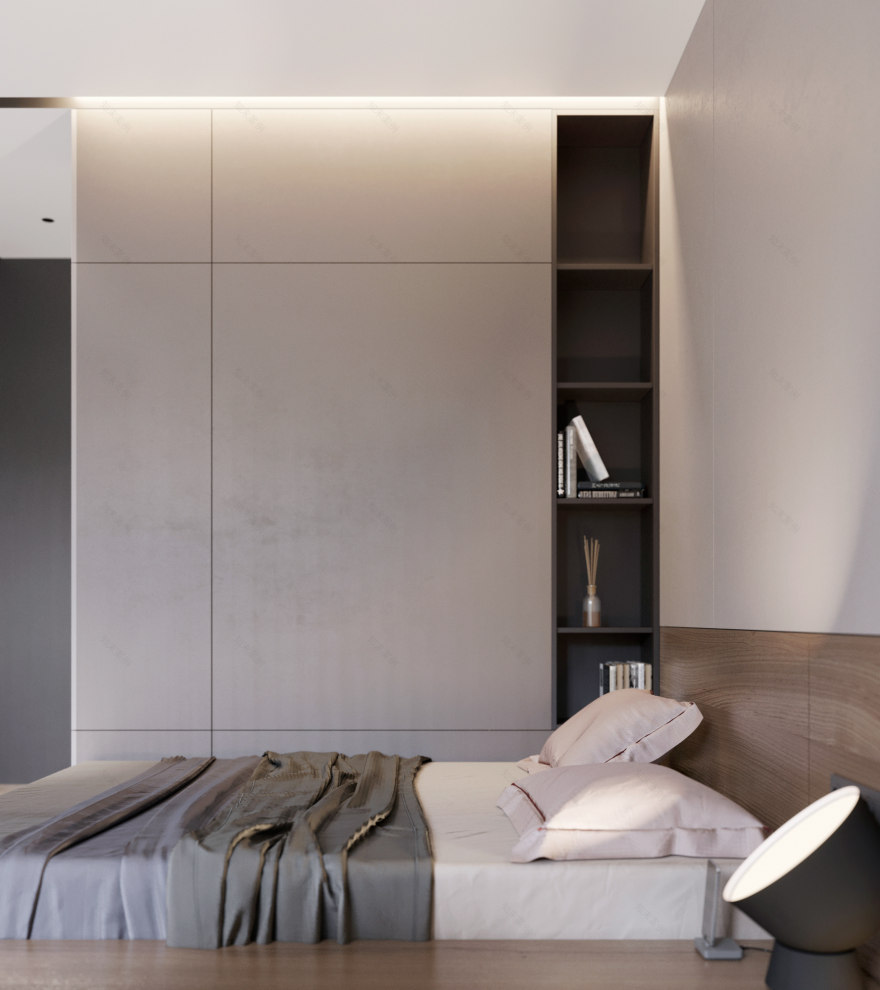 单间公寓丨乌克兰基辅丨Vera Babaeva-4