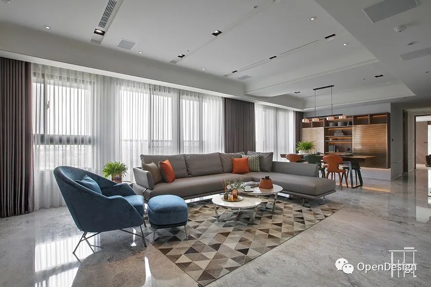 玥庭国际 · 蓝色调的时尚与古典交融的住宅设计丨中国台中丨天境设计-68