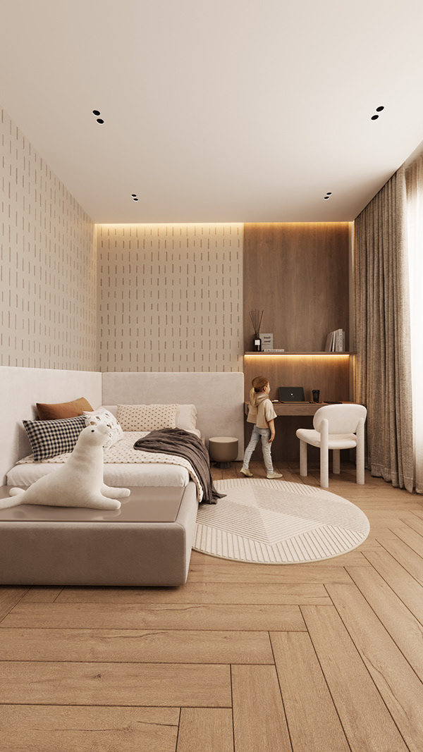 Children's room for a schoolchild-2