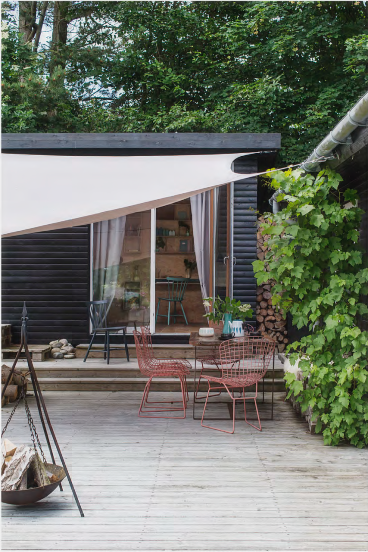 丹麦海滩凉亭 RUM4 改造 诠释现代色彩美学-13