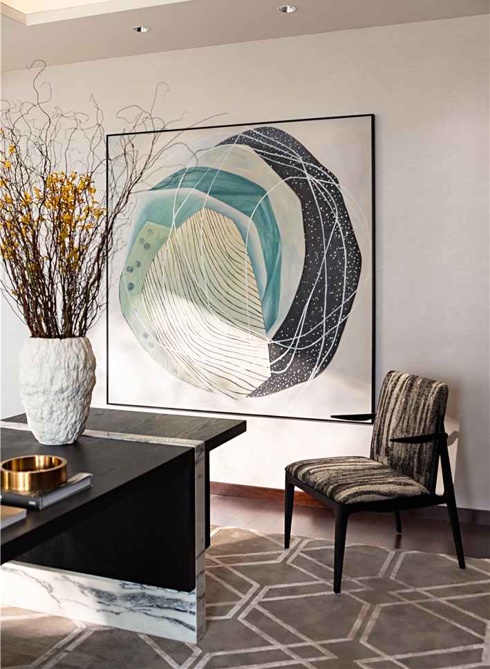 深圳中心·天元 383㎡ 平层公寓样板房丨中国深圳丨KPF,Aedas-35