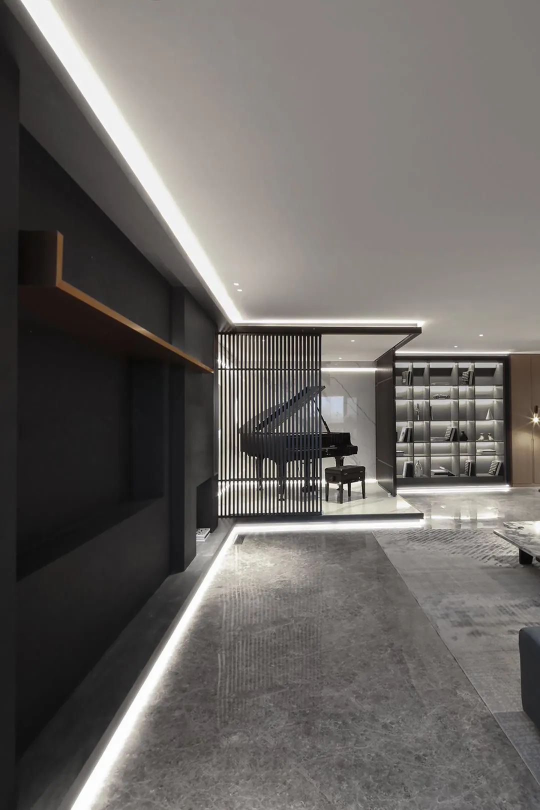 高级灰打造现代客厅的魅力-20