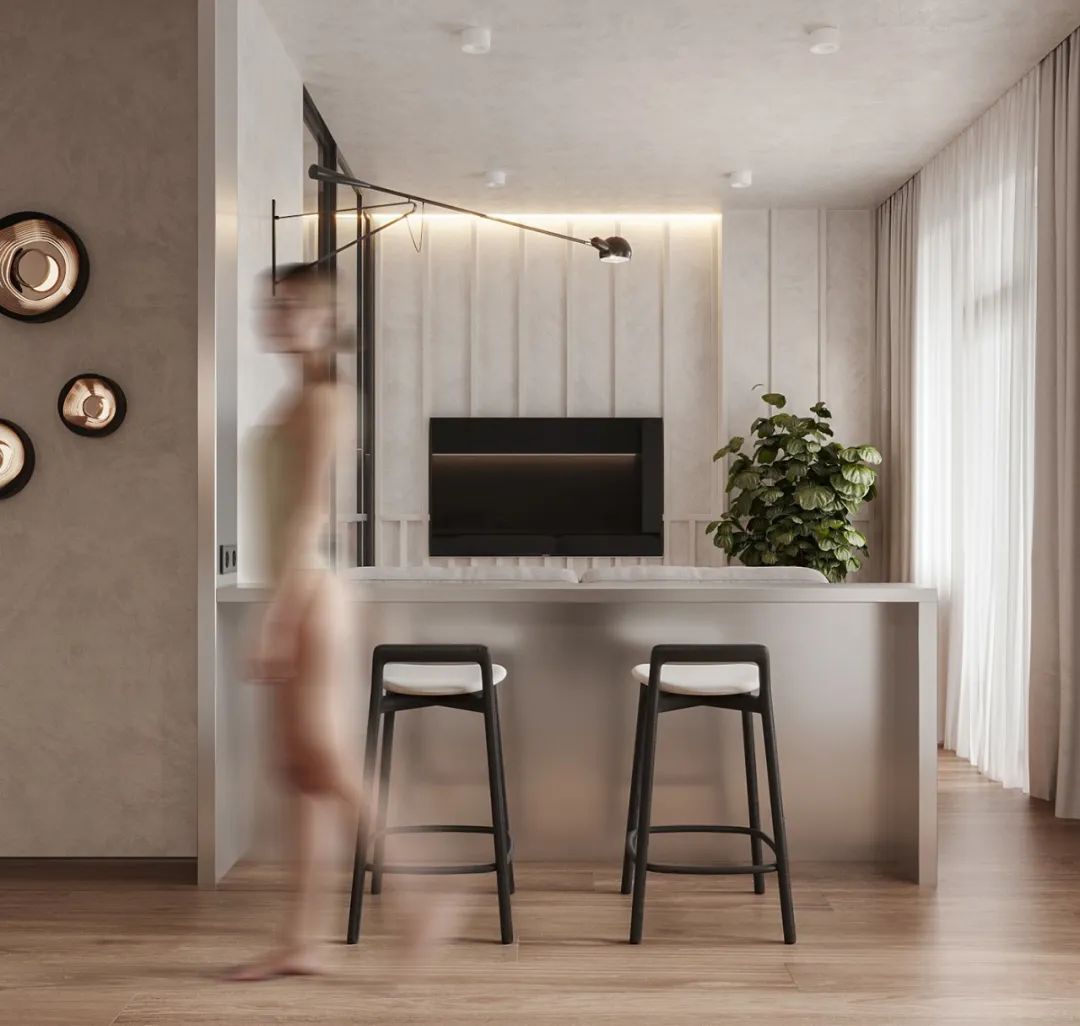 44㎡小宅设计丨Dmitry Shevchenko-6