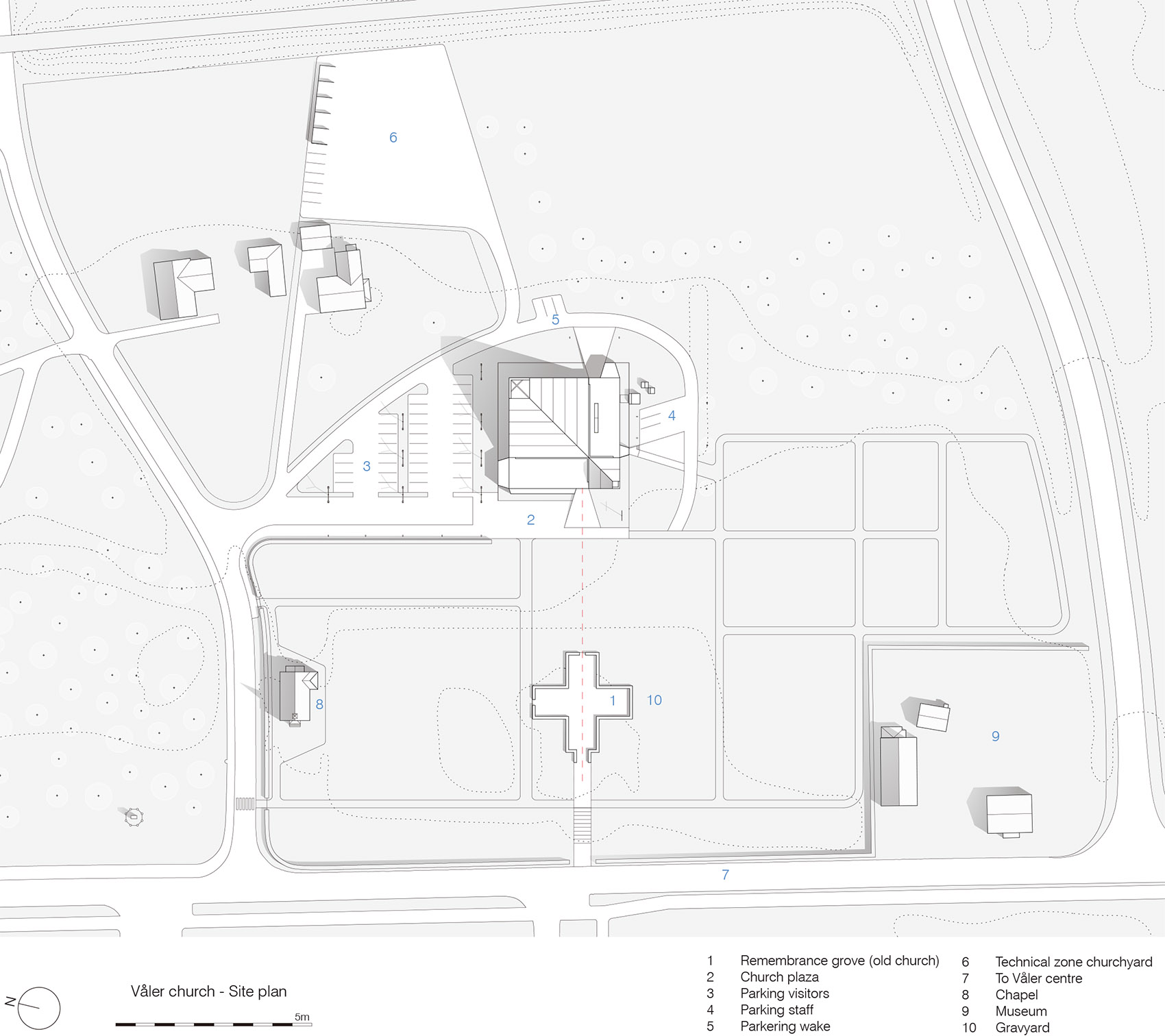 教堂墓园,挪威 / Sivilarkitekt Espen Surnevik As-45