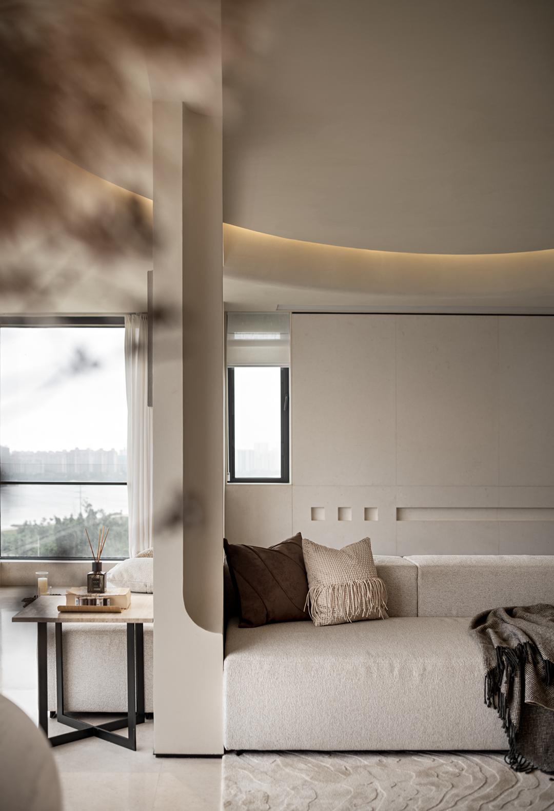 海南富德千江悅162㎡样板房丨中国海南丨近境制作（硬装）,远域生活（软装）-5