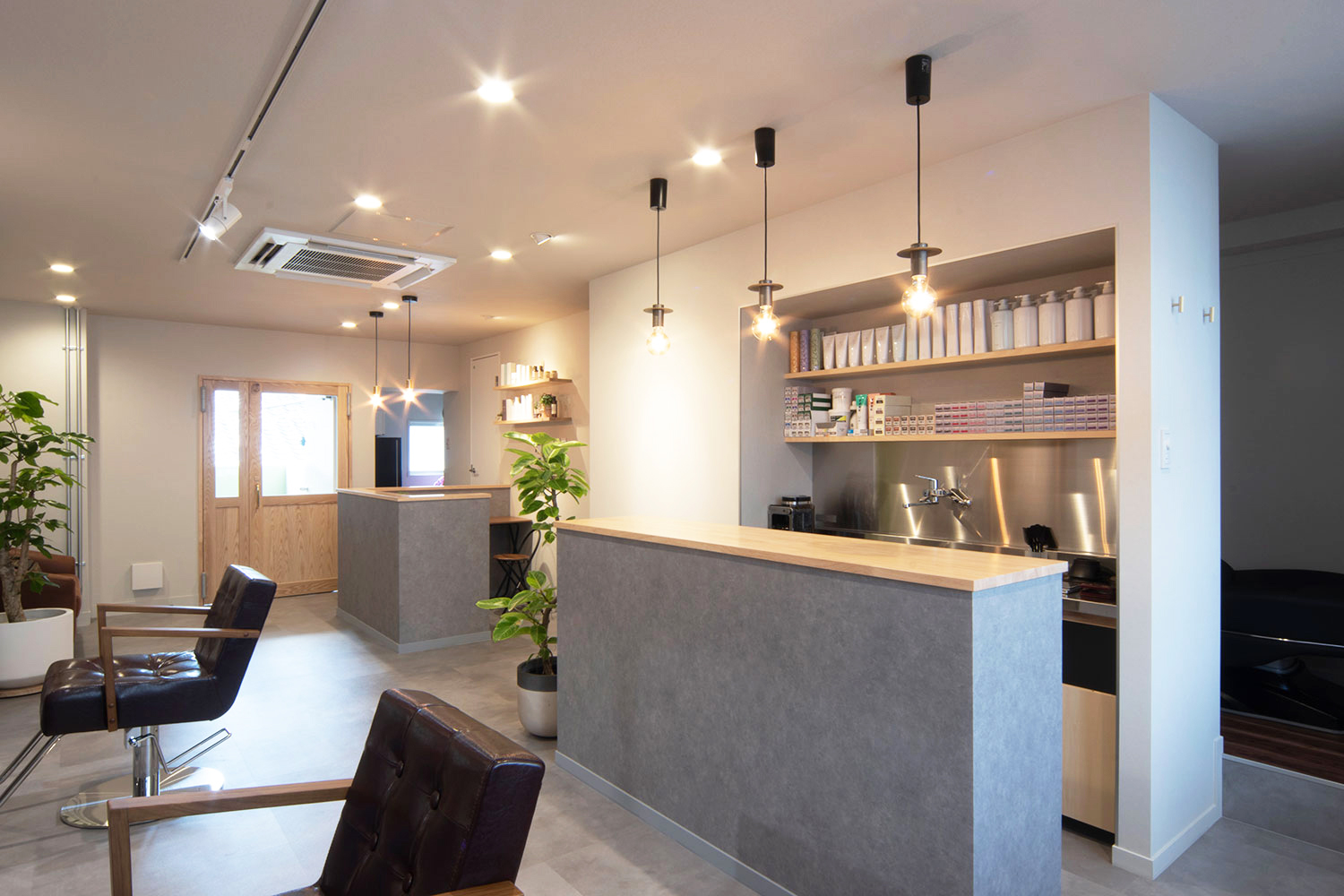 美容室piilo丨日本福冈丨クラフトワン一級建築士事務所（CRAFTONE ARCHITECTS）-7
