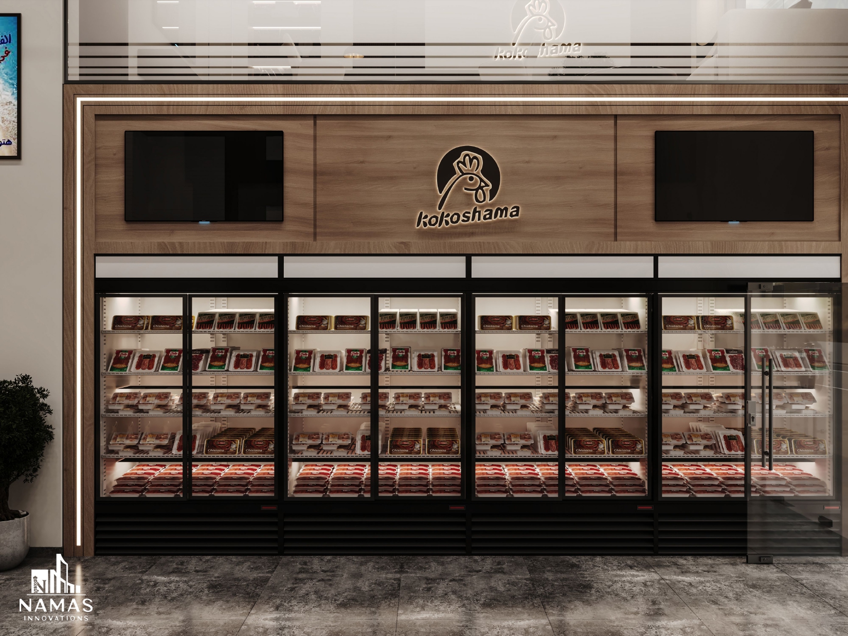Kokoshama | Modern Chicken Shop Interior Design-7