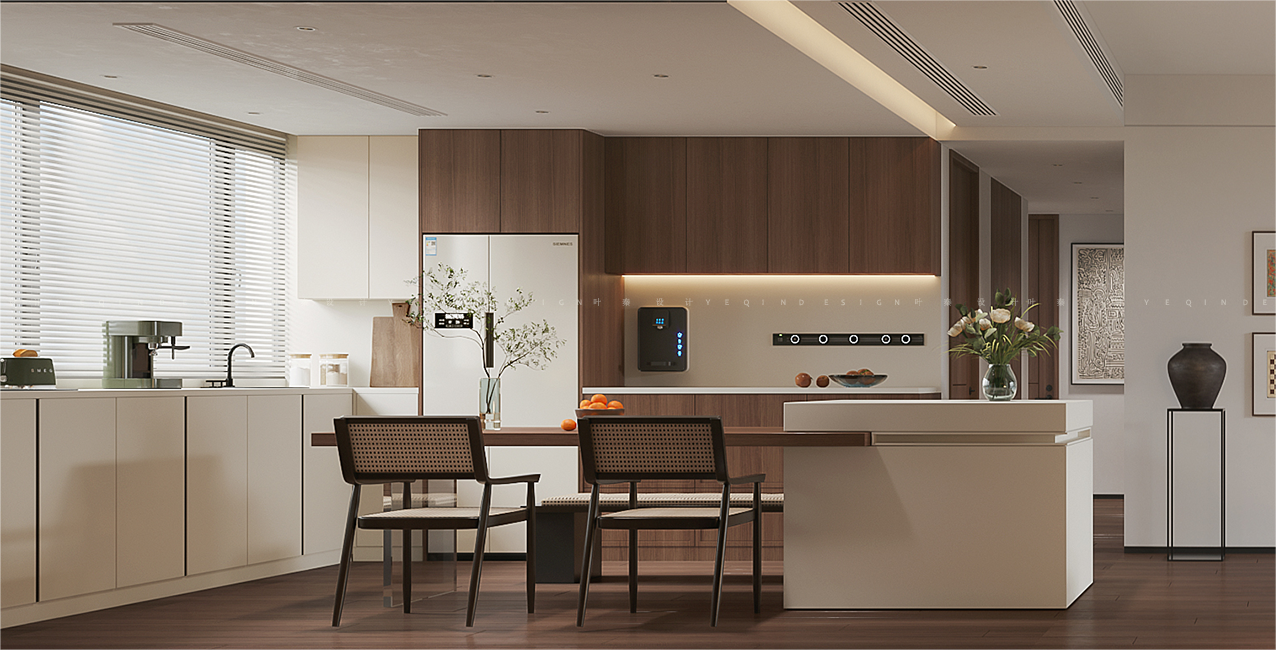 氛围感轻复古大平层丨中隆建业-13