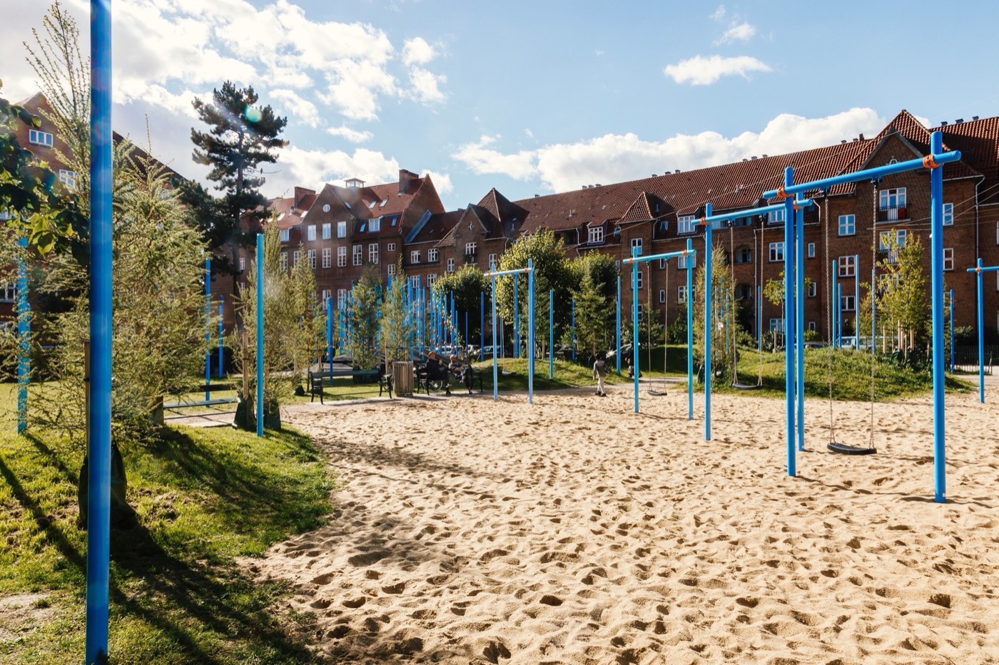 哥本哈根趣味活动公园 · Guldbergs Plads 的绿色魔力-25