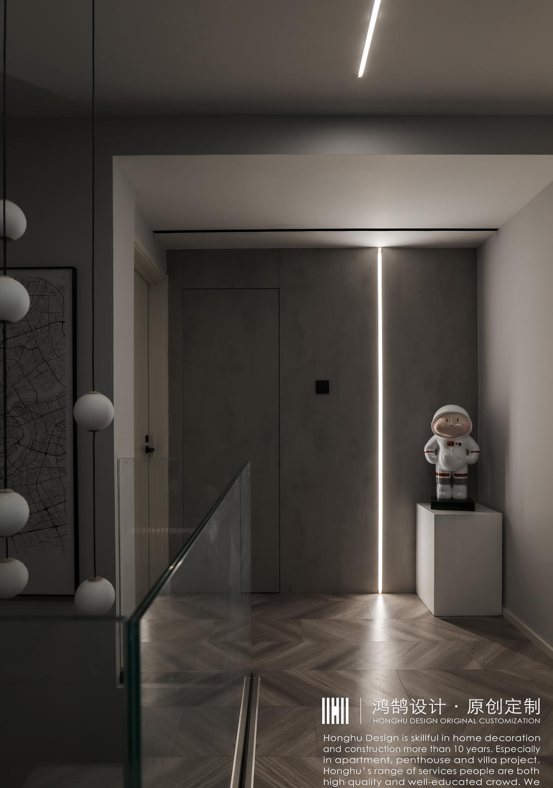 工业风哥特萝莉式住宅丨中国上海丨上海鸿鹄设计-12