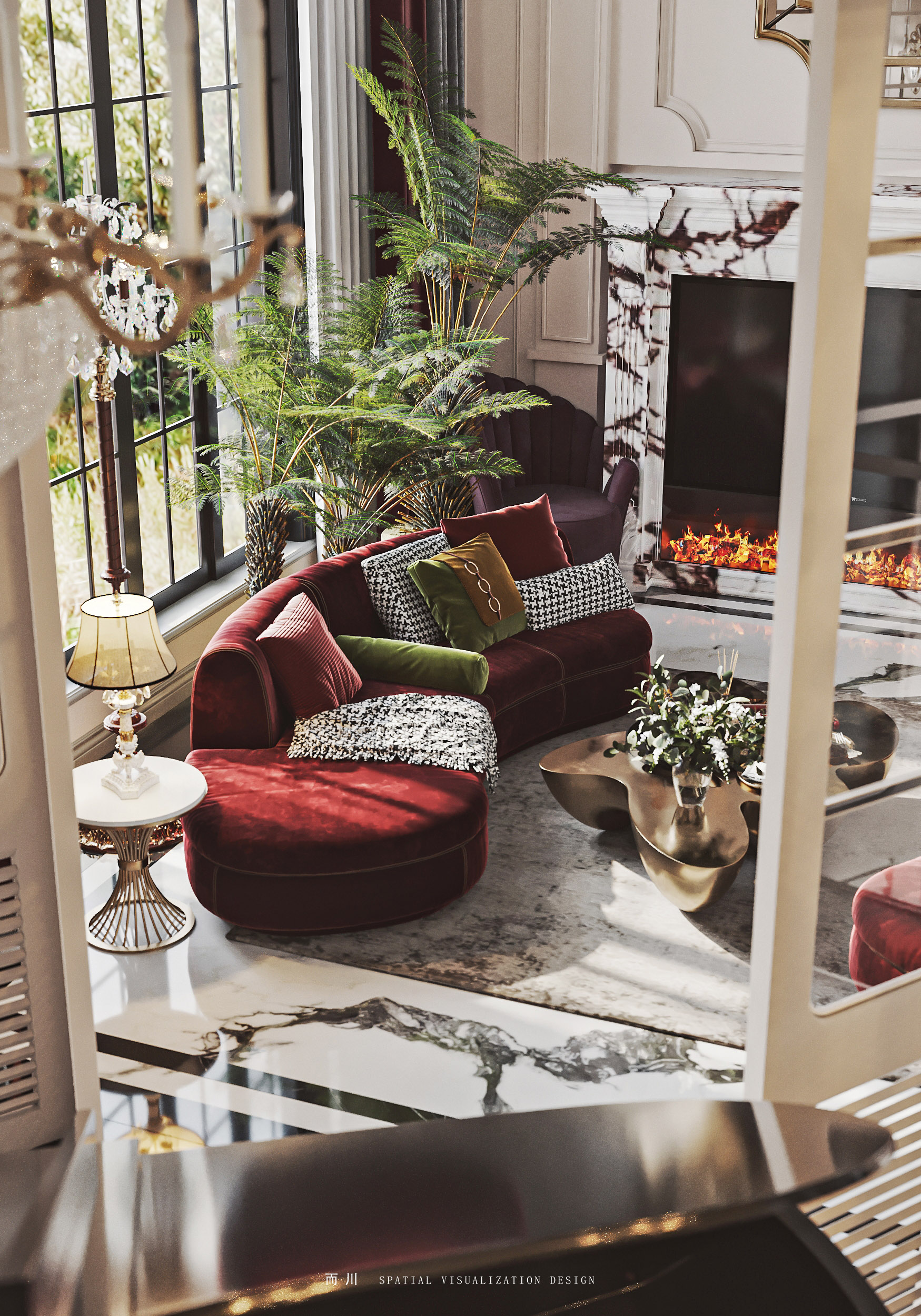 西式混搭丨魔方空间设计-15