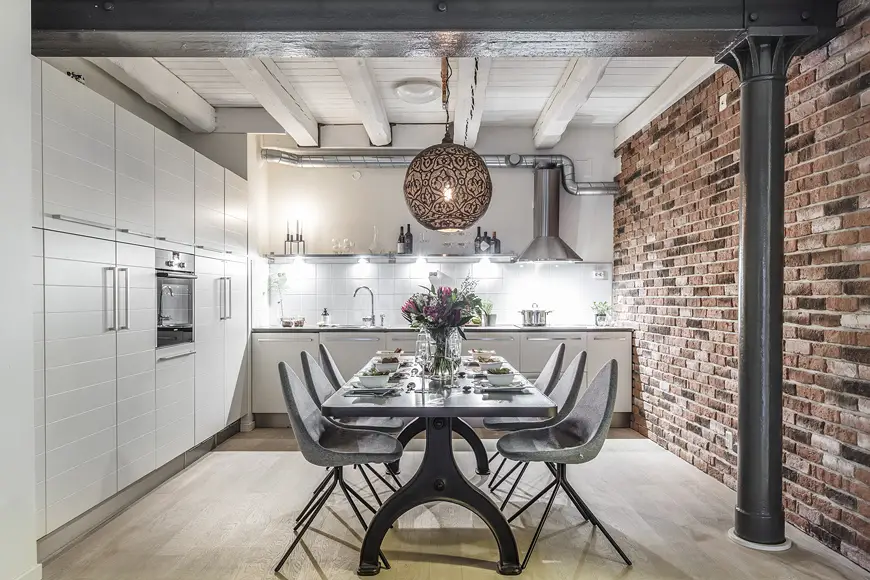 工业风 loft 公寓，演绎纽约时尚魅力-3