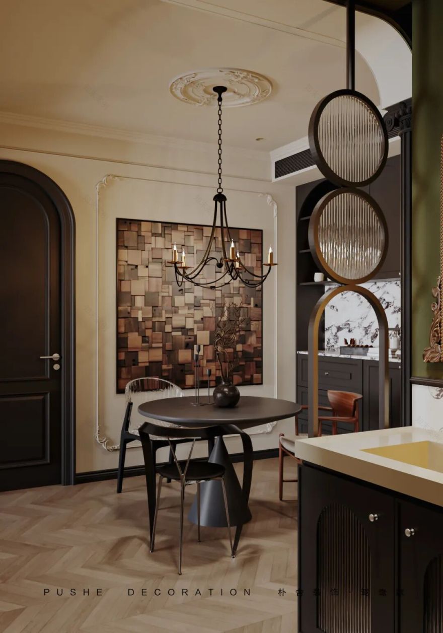 新作|摩登复古法式风,红与黑的极致碰撞-54