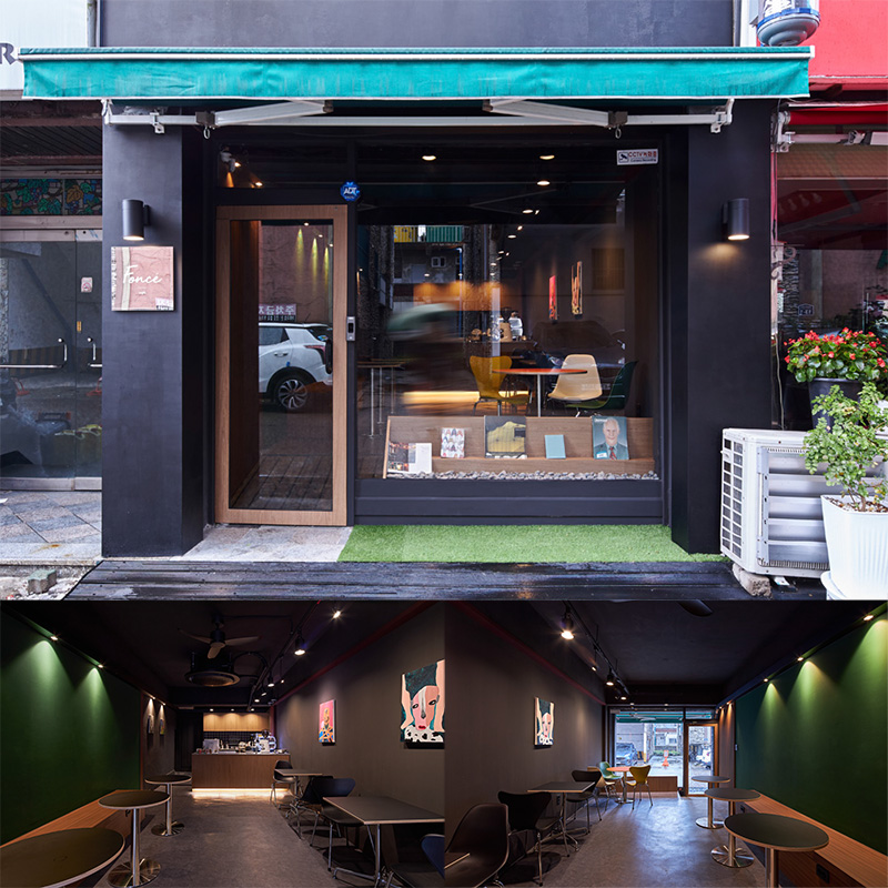 10 平米咖啡厅设计，照明点睛之笔-1