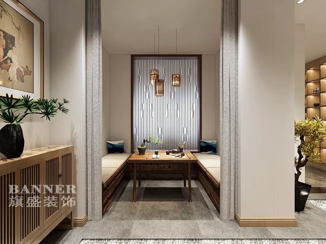 易木山居茶馆 | 现代风格中的中式韵味-28