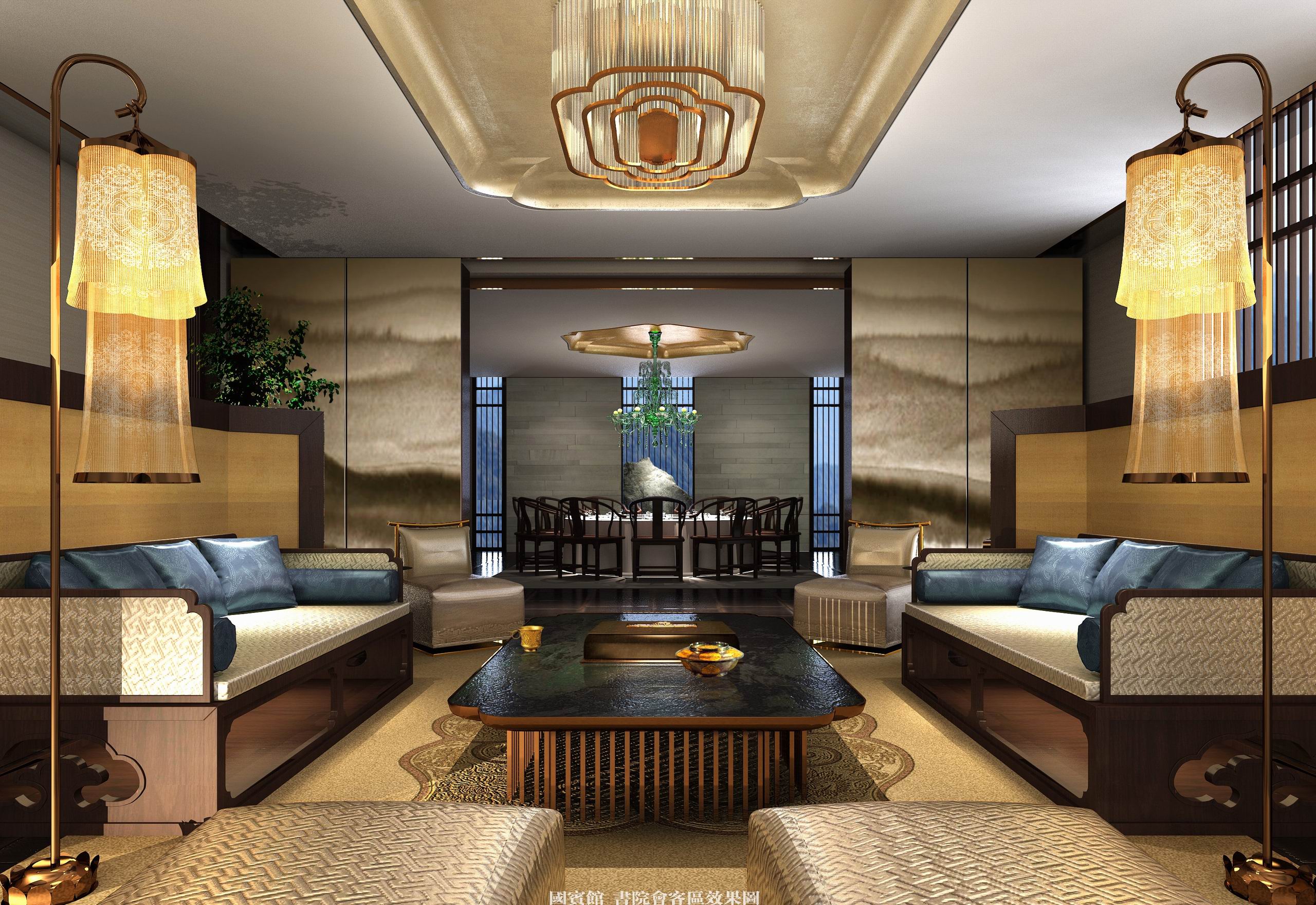 西安临潼悦椿温泉酒店国宾馆正式方案图册-26