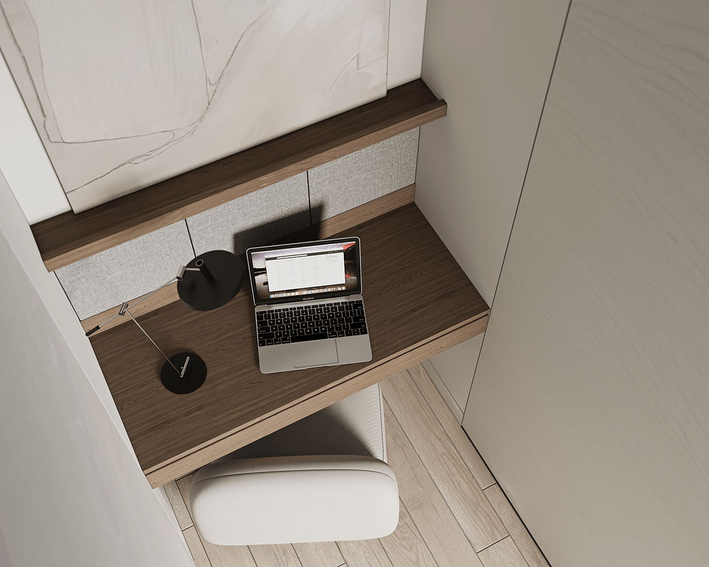 中性色系公寓设计 超精致！-14