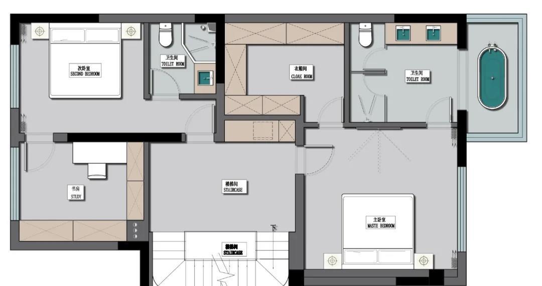 极简美学 · 350㎡底复空间的精致改造-6