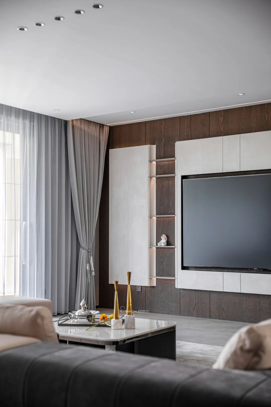 华夏四季 500㎡现代轻奢私宅丨罗智,吴静-28