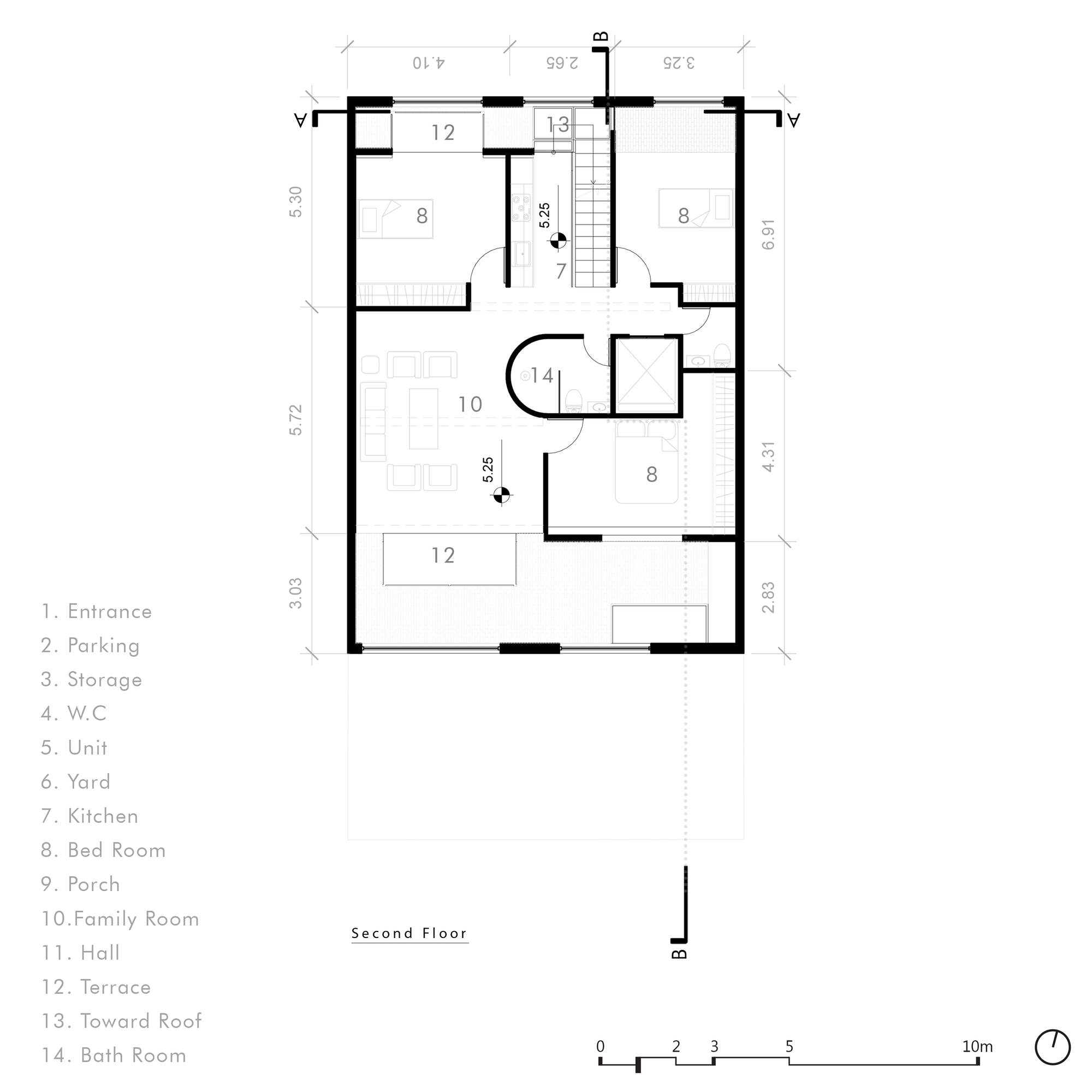 中间房屋丨伊朗丨MA Office-39
