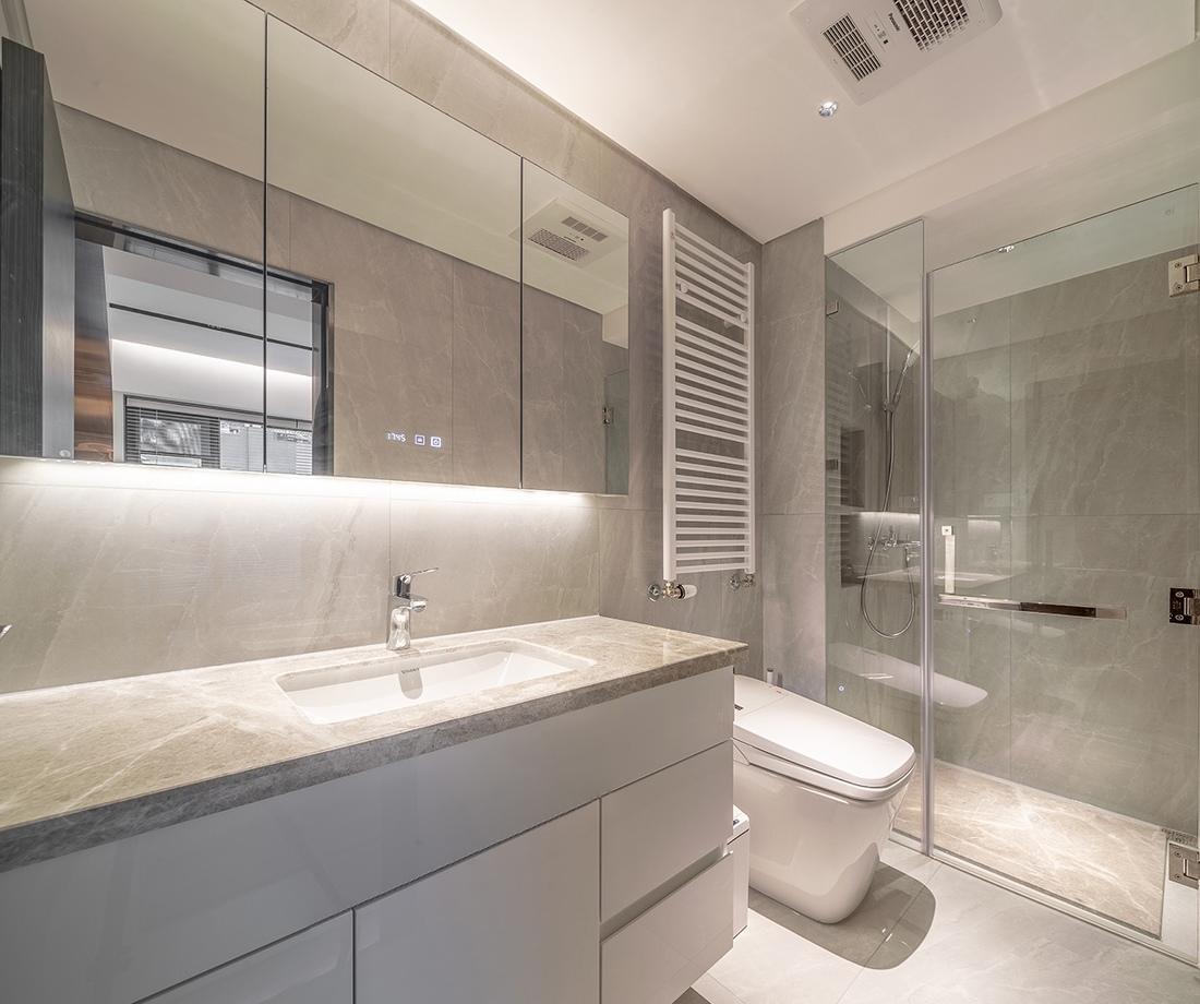 拆墙扩厅，110㎡简约设计师之家-35