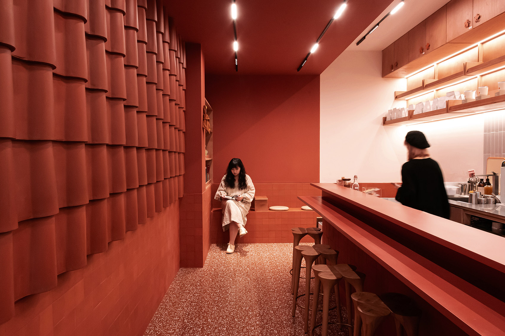 ALOHA 咖啡襄阳南路店丨中国上海丨知一设计研究室-17