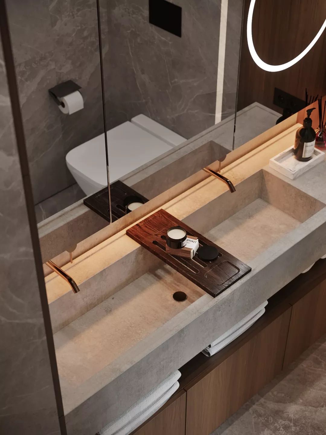 125㎡简约时尚温婉家居设计-40