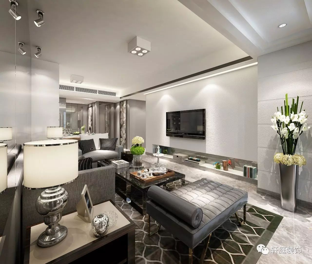 轩庭装饰经典案例盘点,揭秘室内设计亮点-45