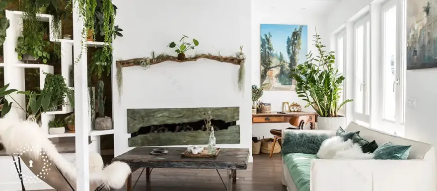 巴黎冬日花园式阁楼设计-3