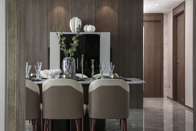 山西太原远大凤玺湾样板间——摩登东方风格-2