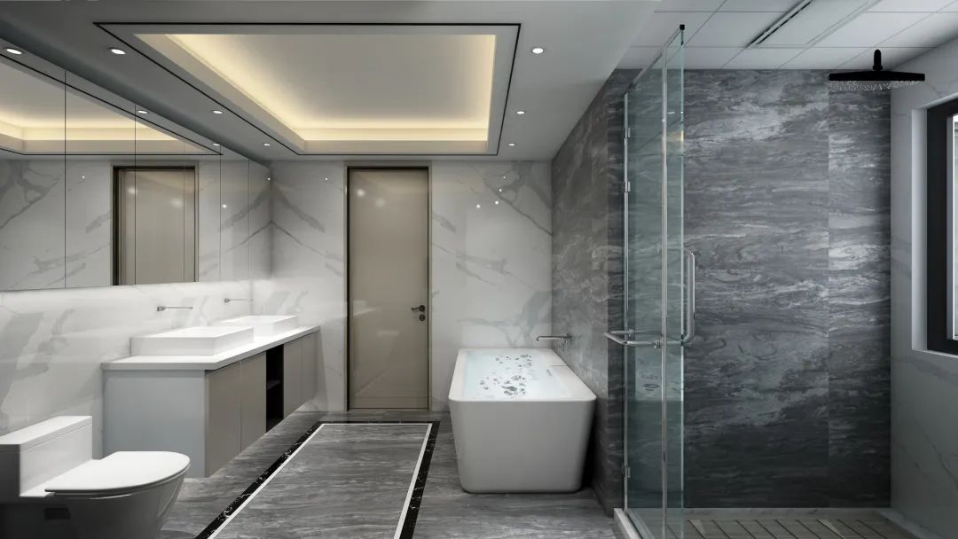 黑白奢华现代家居设计-54