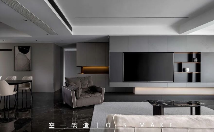 现代极简之家丨中国重庆丨空一筑造-42