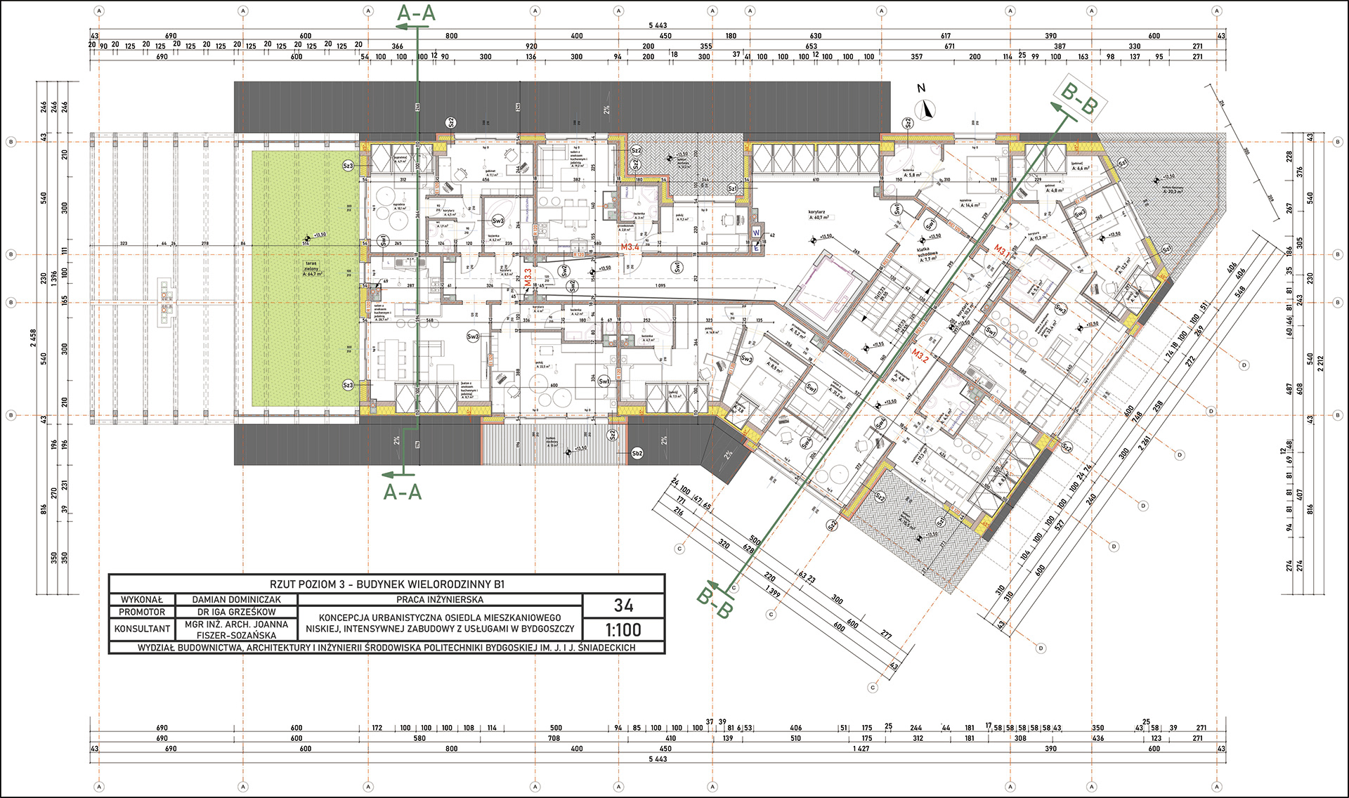 高密度和低层多功能木结构住宅区丨波兰比得哥什丨Damian Dominiczak-300