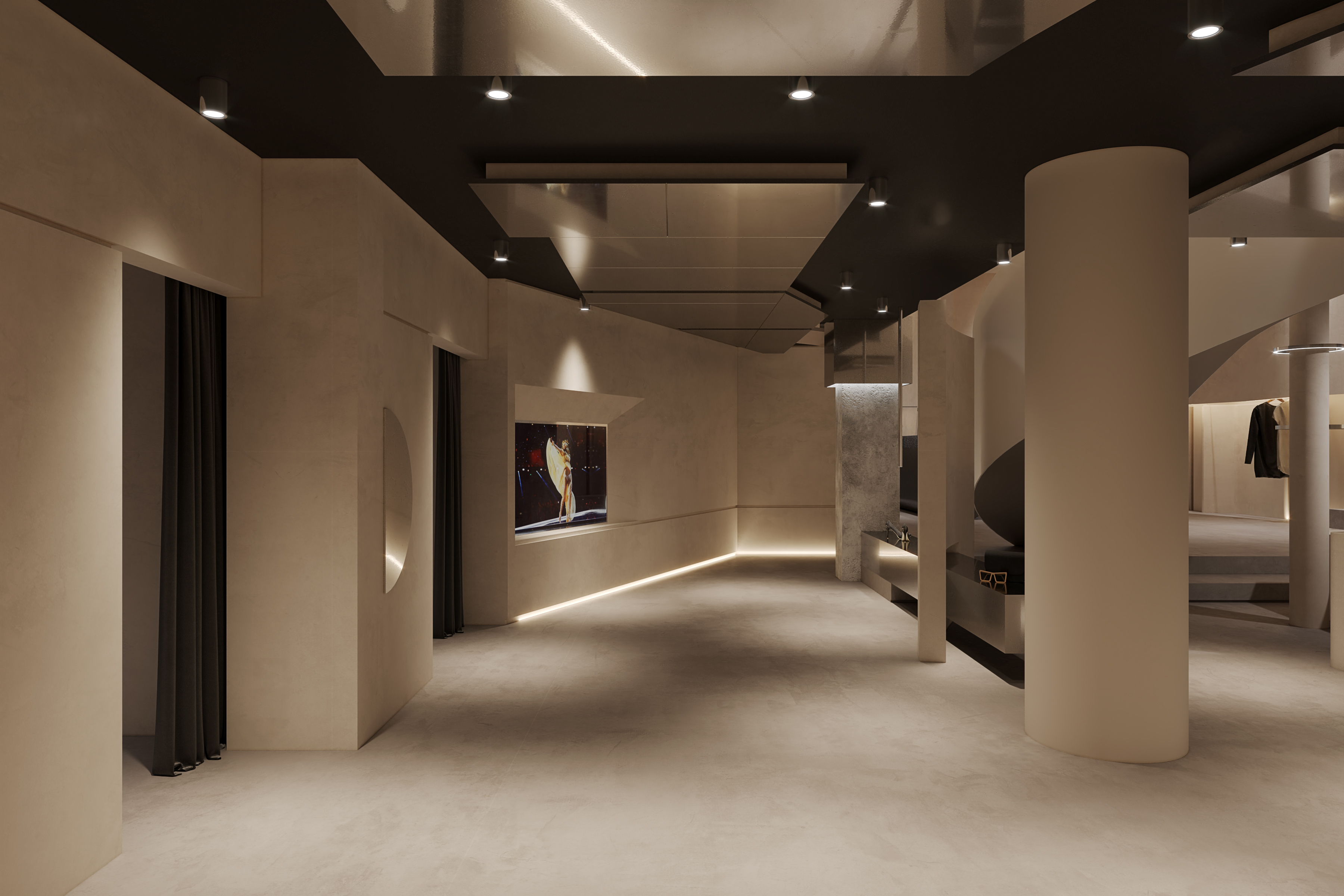 涩谷女装店设计丨唯·设计-11