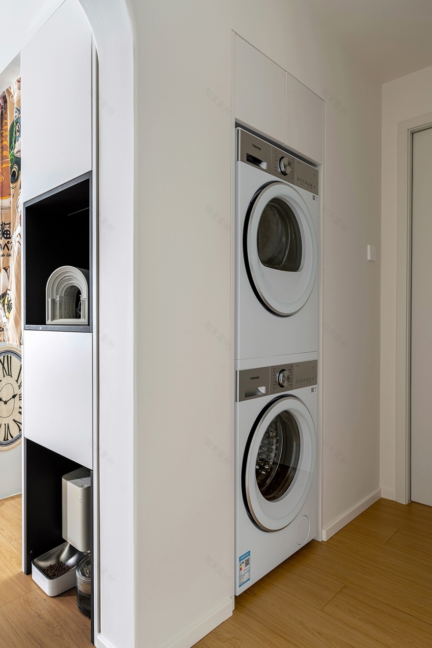 70㎡简约风的留白之所,慢生活的理想家丨久栖设计-50