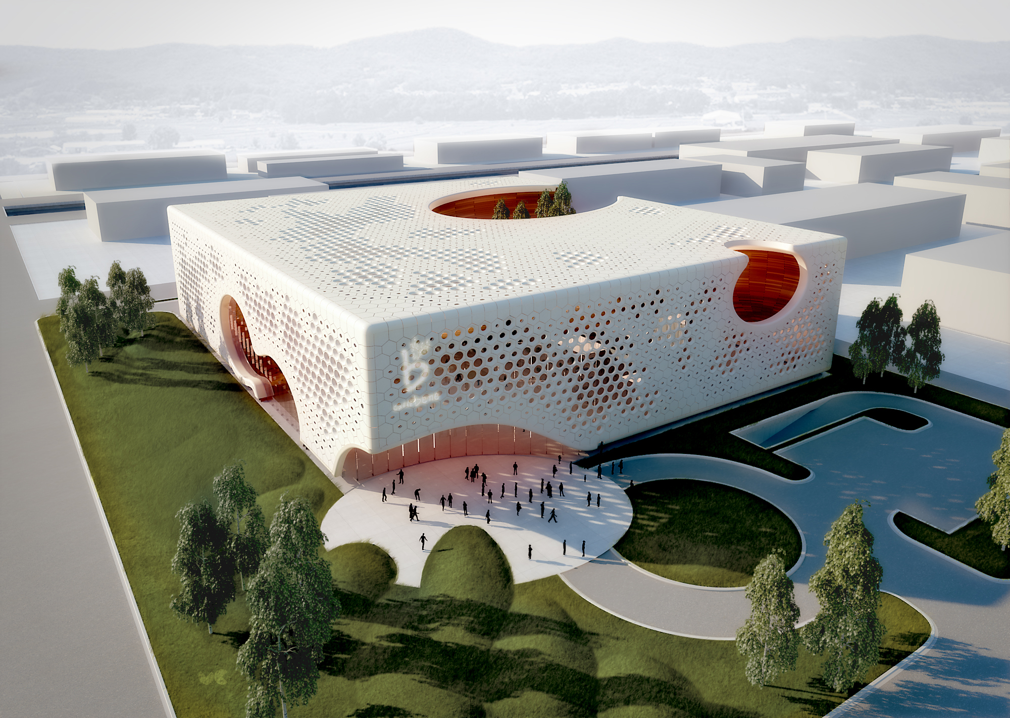 Caffe Bene 文化中心的空间叙事-5