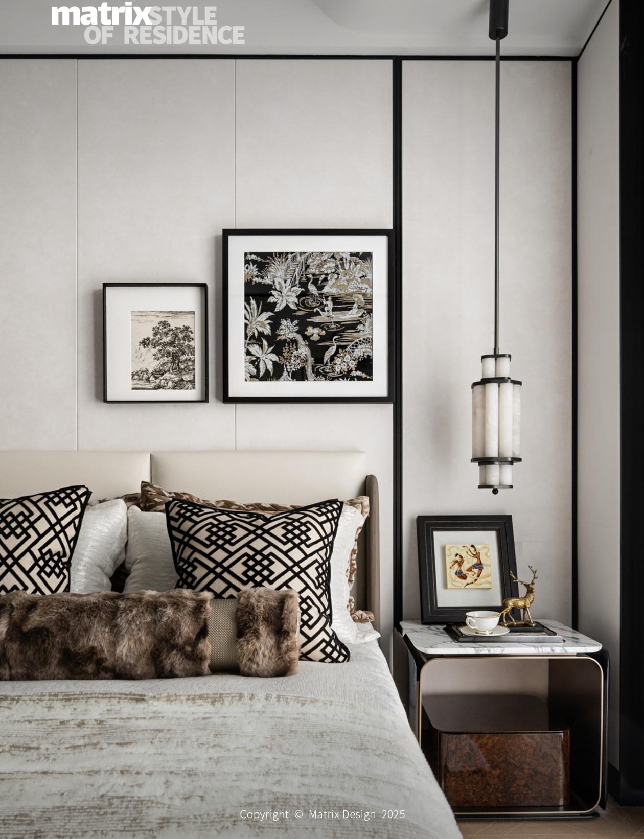 南通海晟山和云畔261㎡,185㎡样板间丨中国南通丨硬装矩阵纵横,软装矩阵鸣翠-16