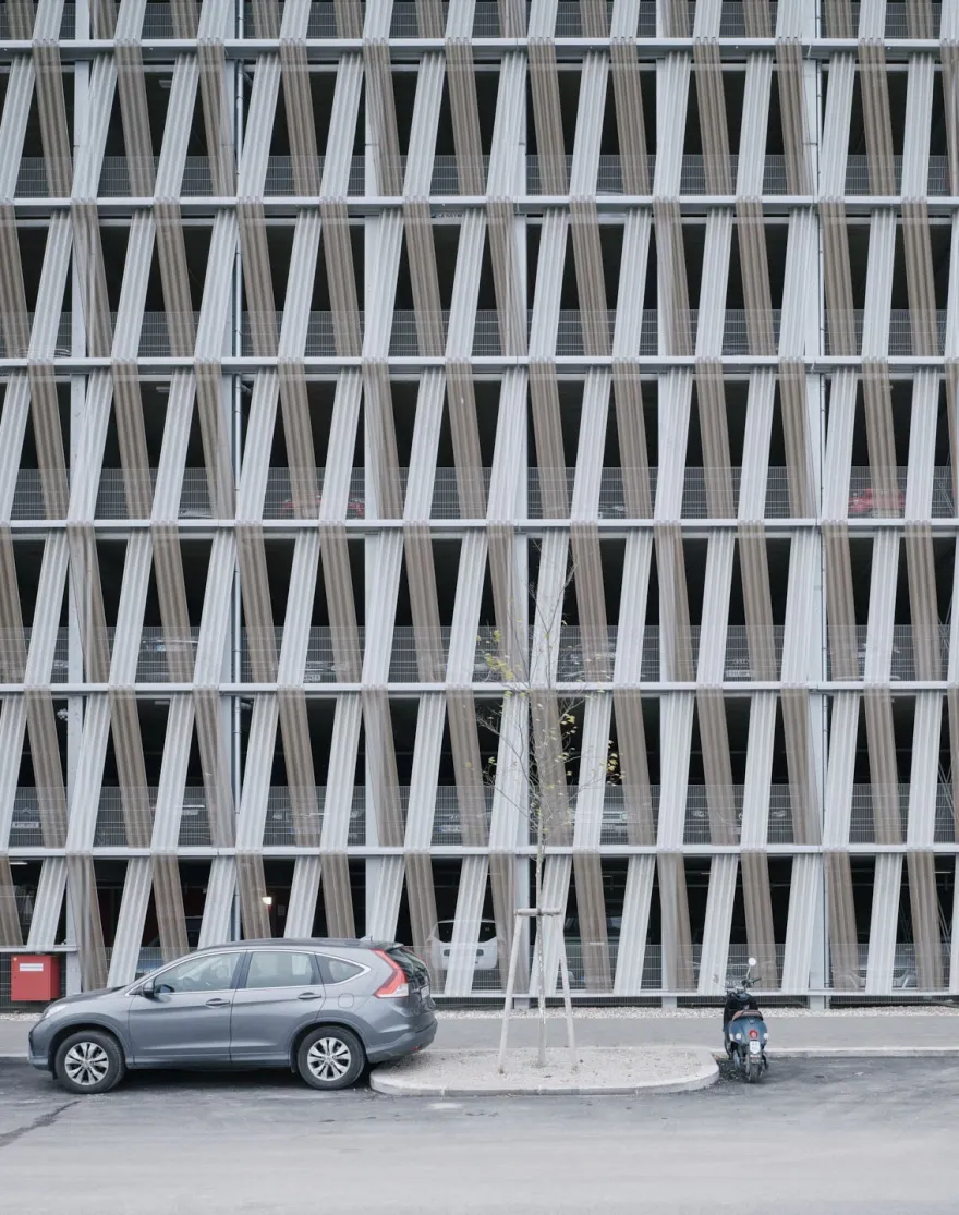 Façade Design for an Aboveground Parking Garage-19