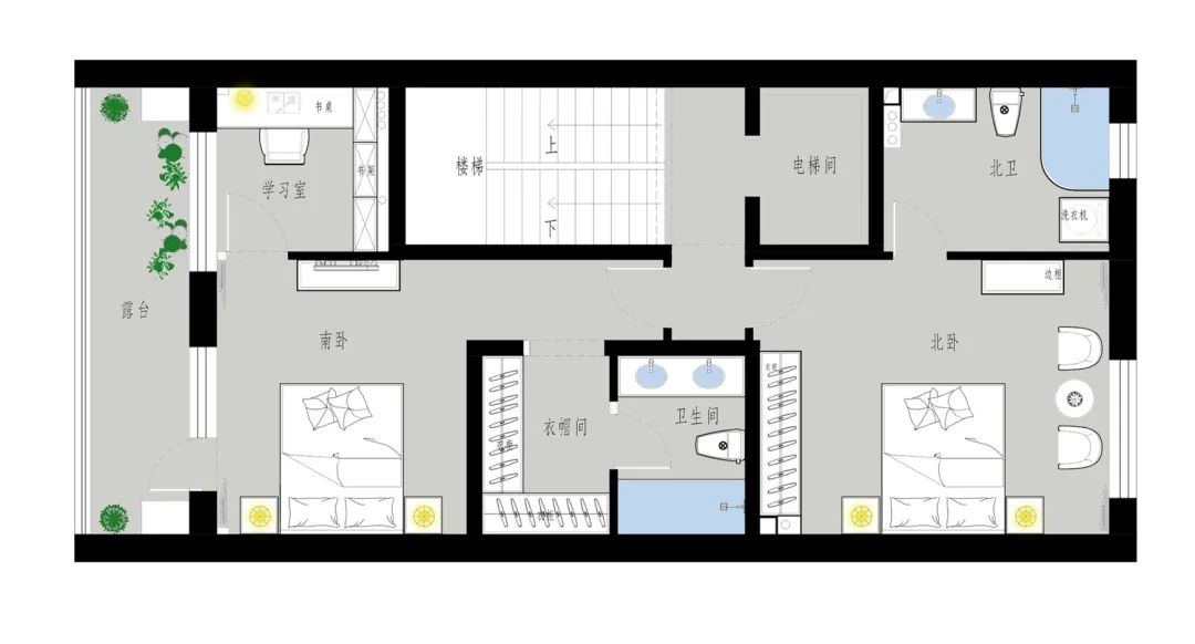 400㎡新中式别墅，漂亮有韵味，大爱客厅落地窗-15