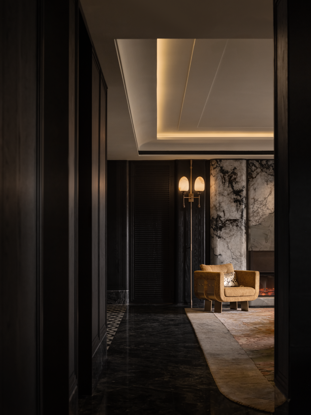 仁怀翡丽观楠230户型丨中国遵义丨硬装矩阵纵横,软装矩阵鸣翠-15