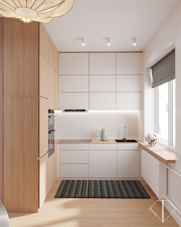 斯堪的纳维亚家庭住宅丨乌克兰基辅丨Ahnesa Snisar,Illia Snisar-20