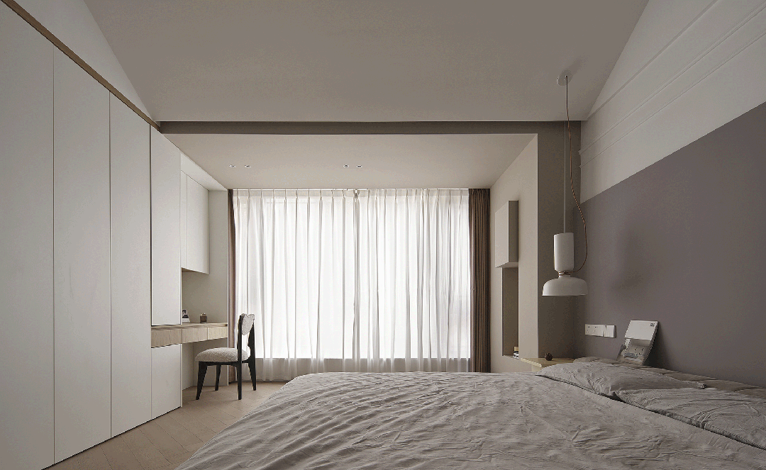 莫奈色彩的现代家居丨无一内建筑设计事务所-45