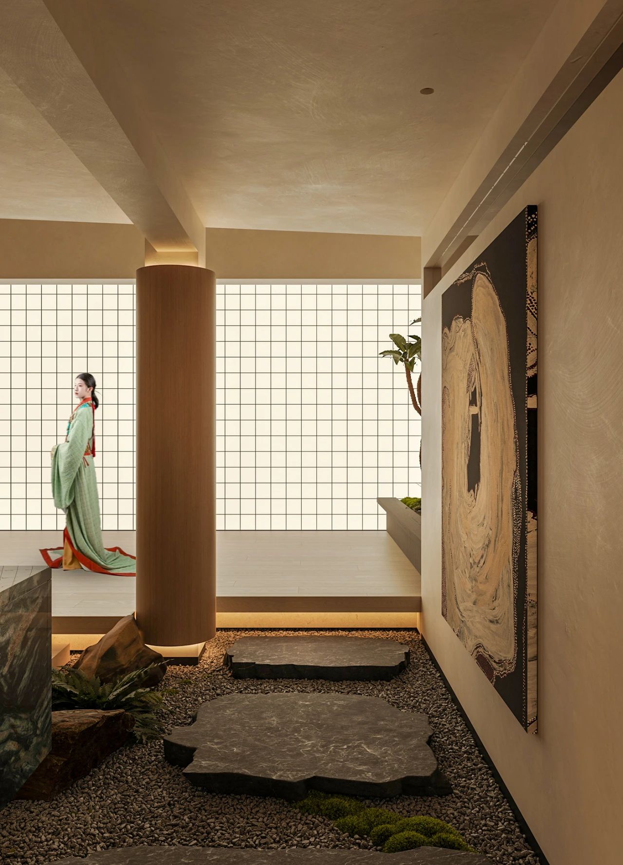 禅意东方主义 · 梦太初的跃层私宅设计丨路子曰设计-50