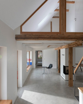 德国乡村百年老宅的现代复兴丨Hoff Architects,Sierra Boaz Cobb